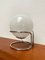 Vintage Minimalistic Round Bulb Chrome Table Lamp, 1970s 4