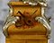 Garniture de Cheminée en Bronze Doré et Vernis Martin de Style Louis XV, Milieu du 19ème Siècle, Set de 3 21