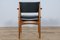 Fauteuil Mid-Century en Teck et Cuir, Danemark, 1960s 7