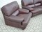 Vintage Lounge Chairs in Leather, Set of 3, Image 6