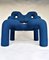 Blue Armchair by Terje Ekstrøm for Stokke, 1970s 2