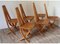 Vintage Elm Chairs, 1980s, Set of 6 12