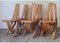 Vintage Elm Chairs, 1980s, Set of 6, Image 1