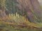 Artista scandinavo, The Chalet at the Mountain Stream, anni '70, olio su tela, Immagine 6