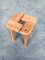 Vintage Sauna Pine Stool by Finnsauna Lagerholm, Finland, 1960s, Image 6