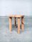 Vintage Sauna Pine Stool by Finnsauna Lagerholm, Finland, 1960s 3