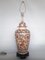 Lampada da tavolo in ceramica dipinta a mano di Paterna Majolica Dart, anni '70, Immagine 1