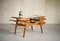 Tavolino da caffè in quercia, Francia, anni '50, Immagine 6