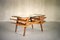 French Coffee Table in Oak, 1950, Image 1