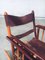 Folding Safari Campaign Rocking Chairs, Costa Rica, 1950s, Set of 4 12