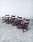 Rocking Chairs Safari Campaign Pliantes, Costa Rica, 1950s, Set de 4 33