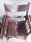 Folding Safari Campaign Rocking Chairs, Costa Rica, 1950s, Set of 4 19