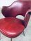 Mid-Century Modern Skai Leather Office Chairs, Italy, 1950s, Set of 2 16