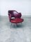 Sedie da ufficio Mid-Century moderne in similpelle, Italia, anni '50, set di 2, Immagine 7