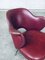 Mid-Century Modern Skai Leather Office Chairs, Italy, 1950s, Set of 2 4