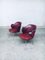 Mid-Century Modern Skai Leather Office Chairs, Italy, 1950s, Set of 2 19