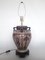 Hand Painted Table Lamp in Ceramic by Paterna Majolica Dart, 1970s, Image 1