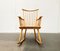 Mid-Century Model WK-S 7 Beech Rocking Chair by Arno Lambrecht for Wk Möbel, 1950s, Image 2