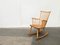 Mid-Century Model WK-S 7 Beech Rocking Chair by Arno Lambrecht for Wk Möbel, 1950s, Image 20