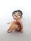 Figura de Betty Boop vintage de cerámica de Kramika, años 80, Imagen 1