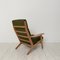Mid-Century GE290A Lounge Chair by Hans J. Wegner for Getama, 1972, Set of 2 11