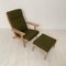 Mid-Century GE290A Lounge Chair by Hans J. Wegner for Getama, 1972, Set of 2 10