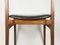 Model 104 Dining Chairs by G. Frattini for Cassina, 1960s, Set of 6 14