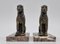 Art Deco Figural Bookends by Jamar, 1930s, Set of 2 3
