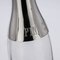 Tantalus y botellas francesas de vidrio y plata, década de 1880. Juego de 5, Imagen 4