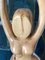 Large Modernist Wood Sculpture of Woman Dancer, Denmark, 1960s, Image 5