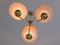 Three-Arm Chandelier by Harald Notini for Böhlmarks, Sweden, 1940s, Image 8