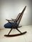 Rocking Chair #182 Vintage en Teck attribué à Frank Reenskaug pour Bramin, 1960s 2