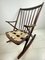 Rocking Chair #182 Vintage en Teck attribué à Frank Reenskaug pour Bramin, 1960s 12