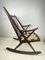 Vintage Teak #182 Rocking Chair attributed to Frank Reenskaug for Bramin, 1960s 7