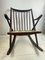Vintage Teak #182 Rocking Chair attributed to Frank Reenskaug for Bramin, 1960s 15