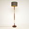 Lampadaire Vintage en Teck et Laiton, 1960s 2