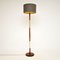 Vintage Teak & Brass Floor Lamp, 1960s 2