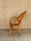 Wood Chair with Chestnut Leaves, 1950 2