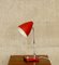 Articulated Lamp in Red Metal, 1960 1