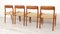 Teak Model 75 Dining Chairs by Niels Otto Møller for J.L. Møllers, Set of 4 2