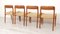 Teak Model 75 Dining Chairs by Niels Otto Møller for J.L. Møllers, Set of 4, Image 2