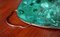 Plat en Malachite Vert, 1950s 3