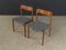 Scandinavian Dining Room Chairs, 1950s, Set of 2 2