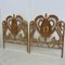 Mid-Century Rattan Peacock Headboard, Set of 2, Image 3