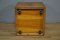 Small Chest of Drawers in Olive Briar and Brass, Italy, 1950s, Image 10