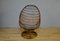 Mid-Century Wicker Egg Chair, Italy, 1960s, Image 2