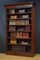 Large Victorian Mahogany Open Bookcase, 1860s 4