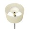 Brass and Parchment Lampshade Floor Lamp, 1950s, Image 4