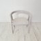 Mid-Century Italian White Painted Wood and White Bouclé Fabric Armchair, 1970s 14