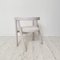 Mid-Century Italian White Painted Wood and White Bouclé Fabric Armchair, 1970s 13